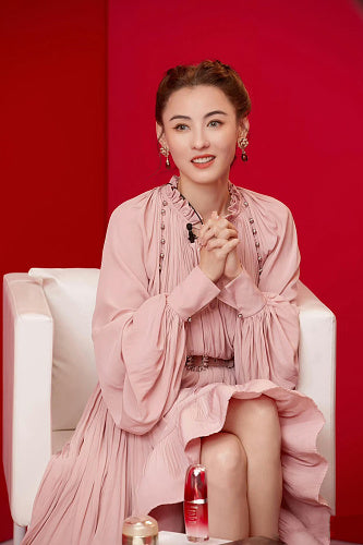 Long Sleeve High Low Ruffle Maxi Dress Pink HV3007