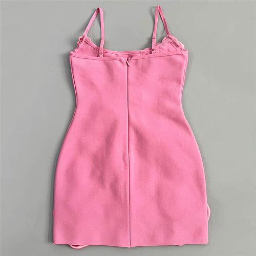 Floral Structured Dress Pink HV3026