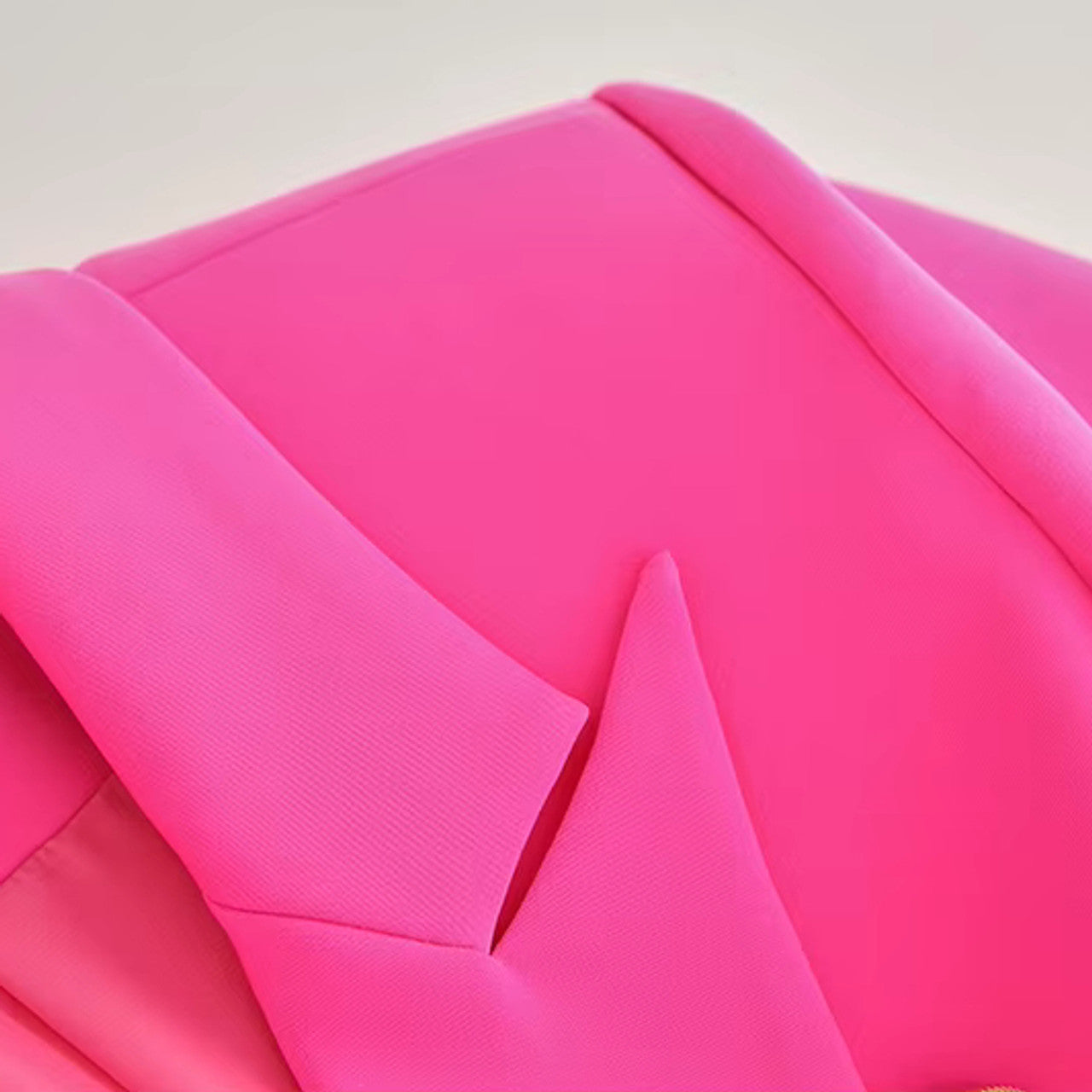Long Sleeve Blazer Hot Pink