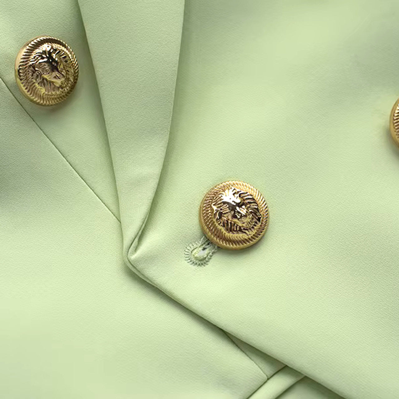 Long Sleeve Blazer Lime Green