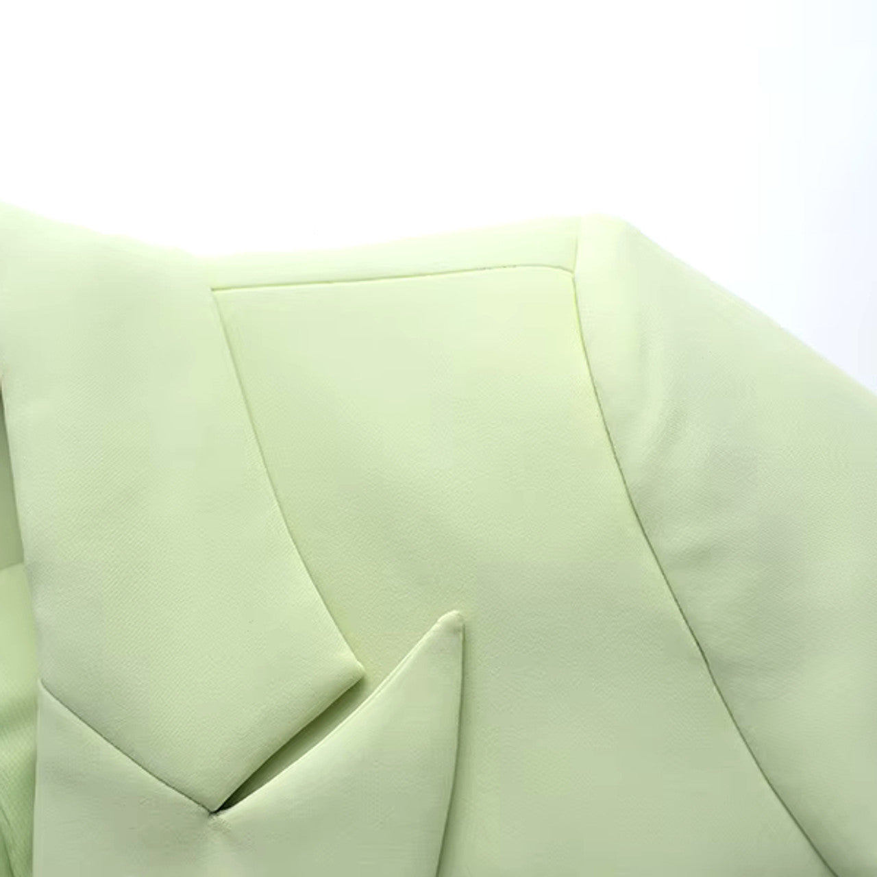 Long Sleeve Blazer Lime Green