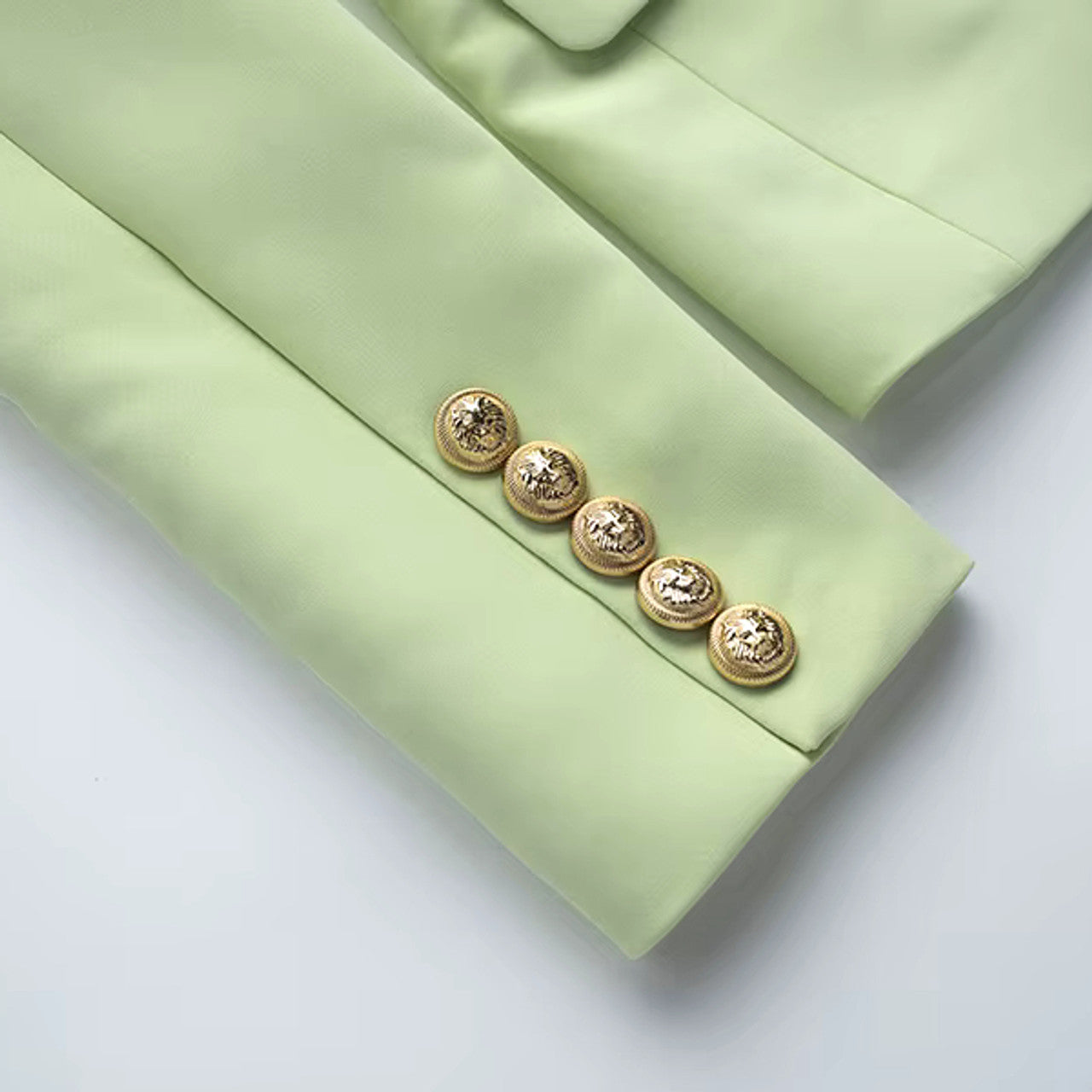 Long Sleeve Blazer Lime Green