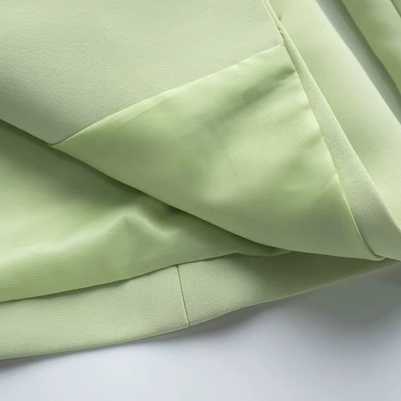 Long Sleeve Blazer Lime Green