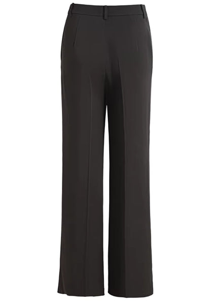 Long Sleeve Embellished Detail Suit Black
