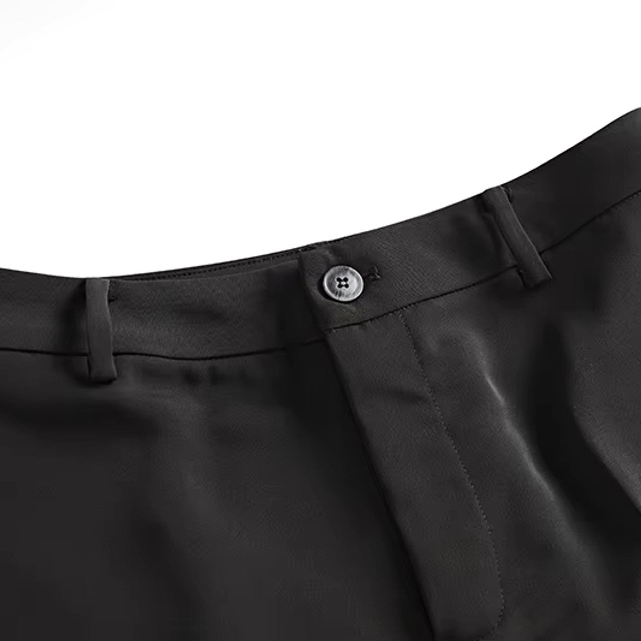 Long Sleeve Embellished Detail Suit Black