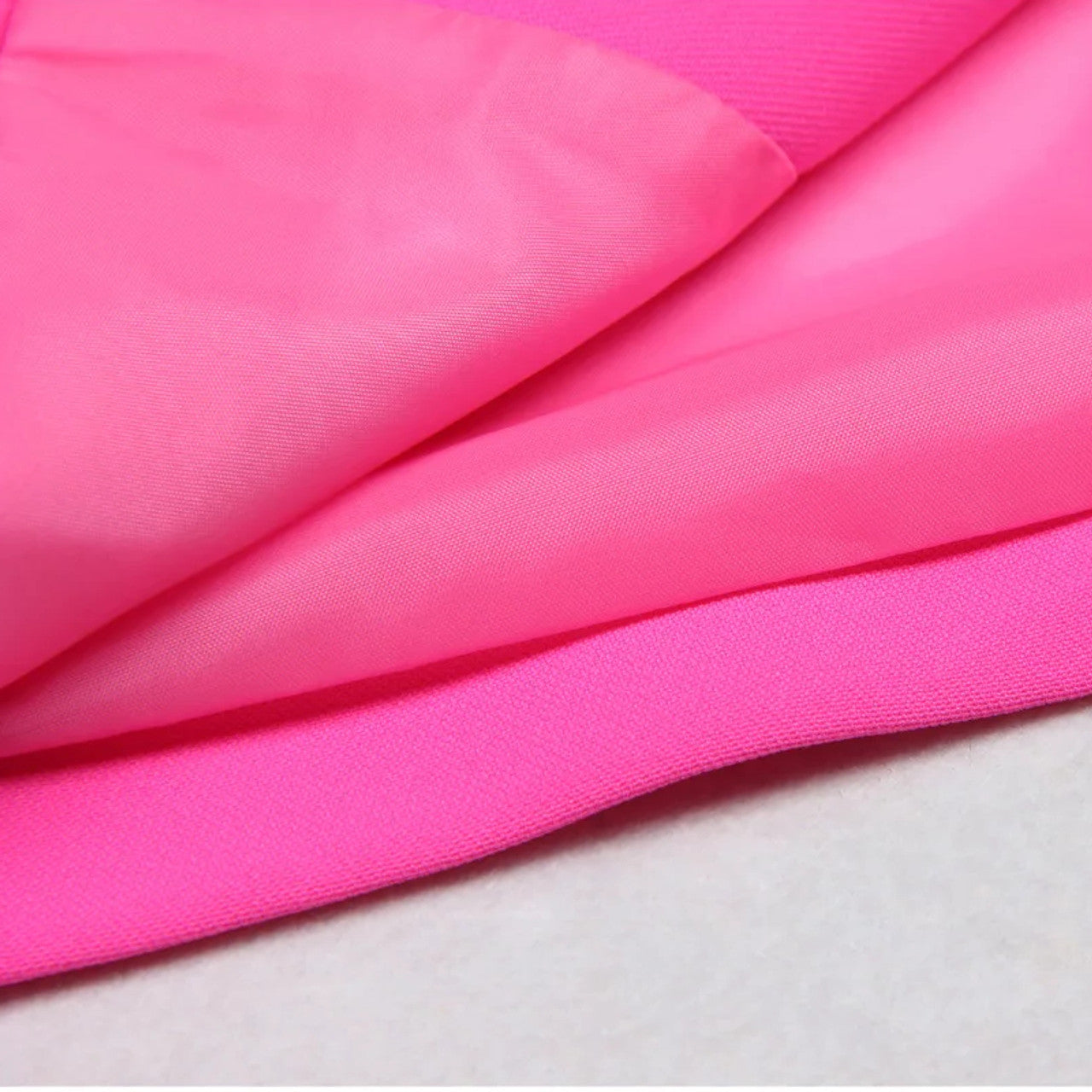 Long Sleeve Three Piece Set Hot Pink
