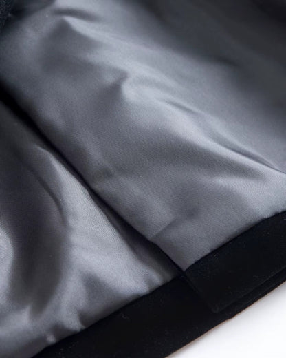 Long Sleeve Velvet Blazer