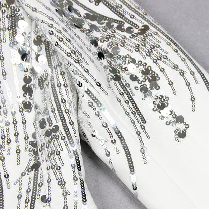Sequin Suit White HV1088