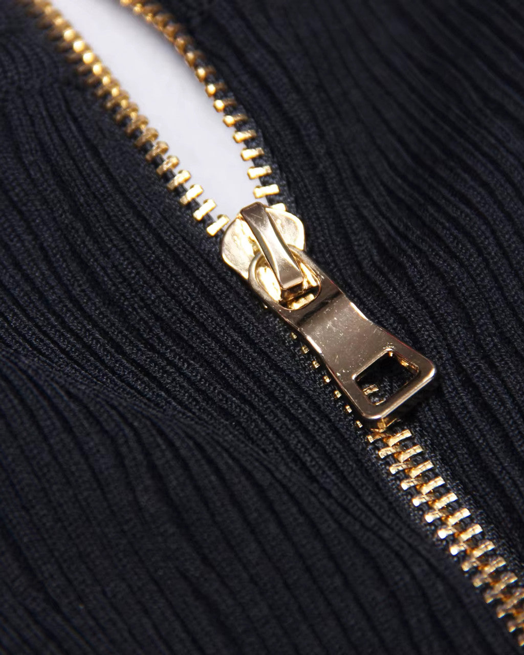 Short Sleeve Ribbed Knitted Dress