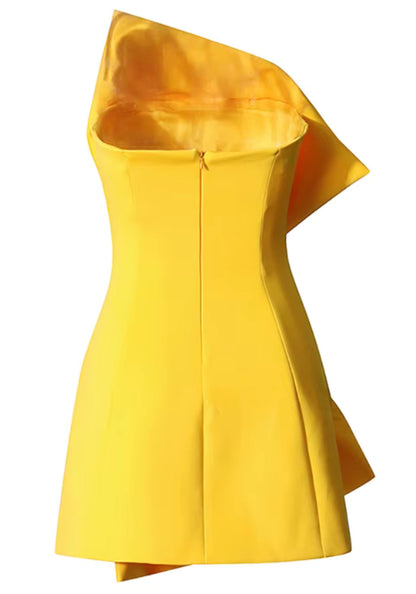 Strapless Bow Detail Dress