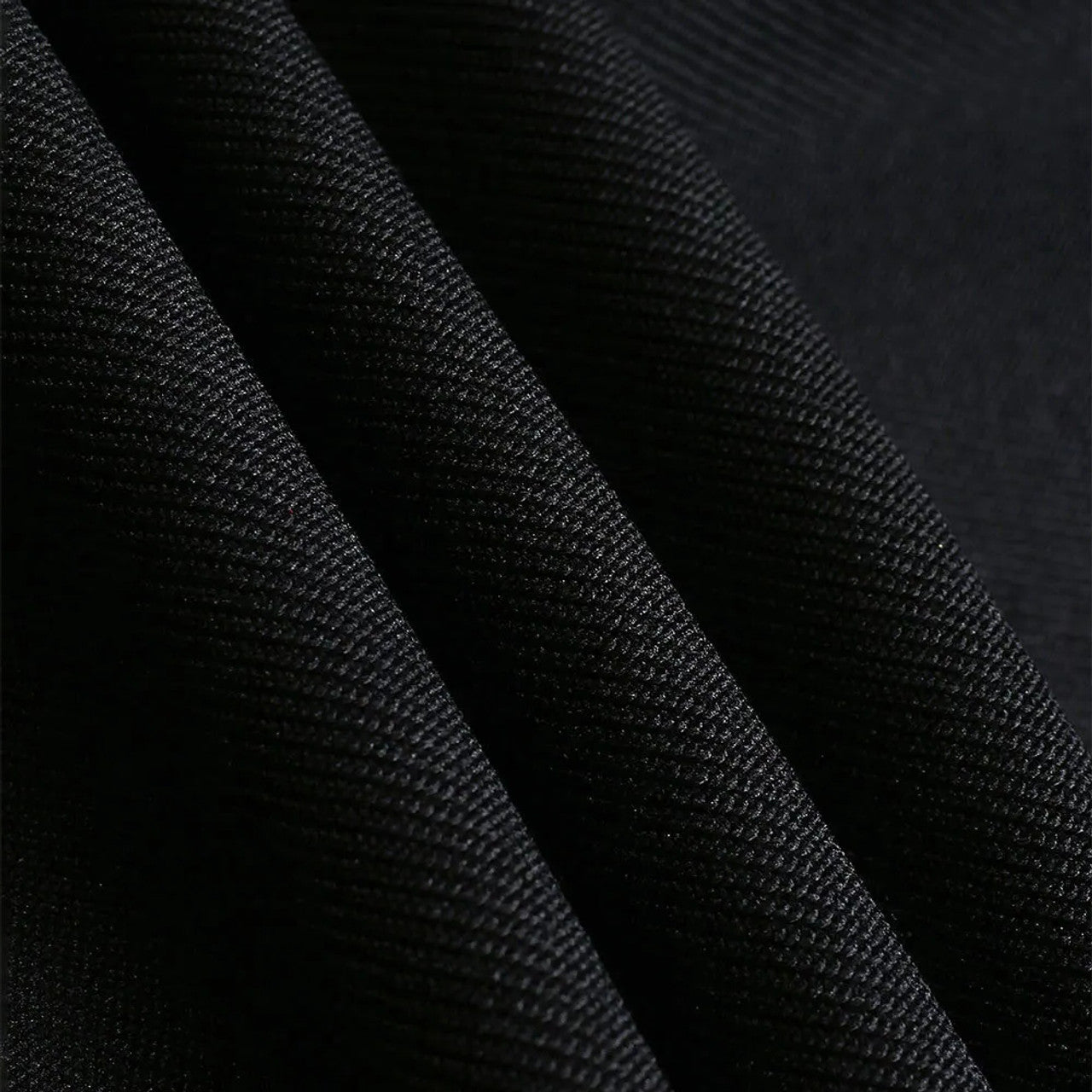 Strapless Mesh Insert Maxi Dress Black