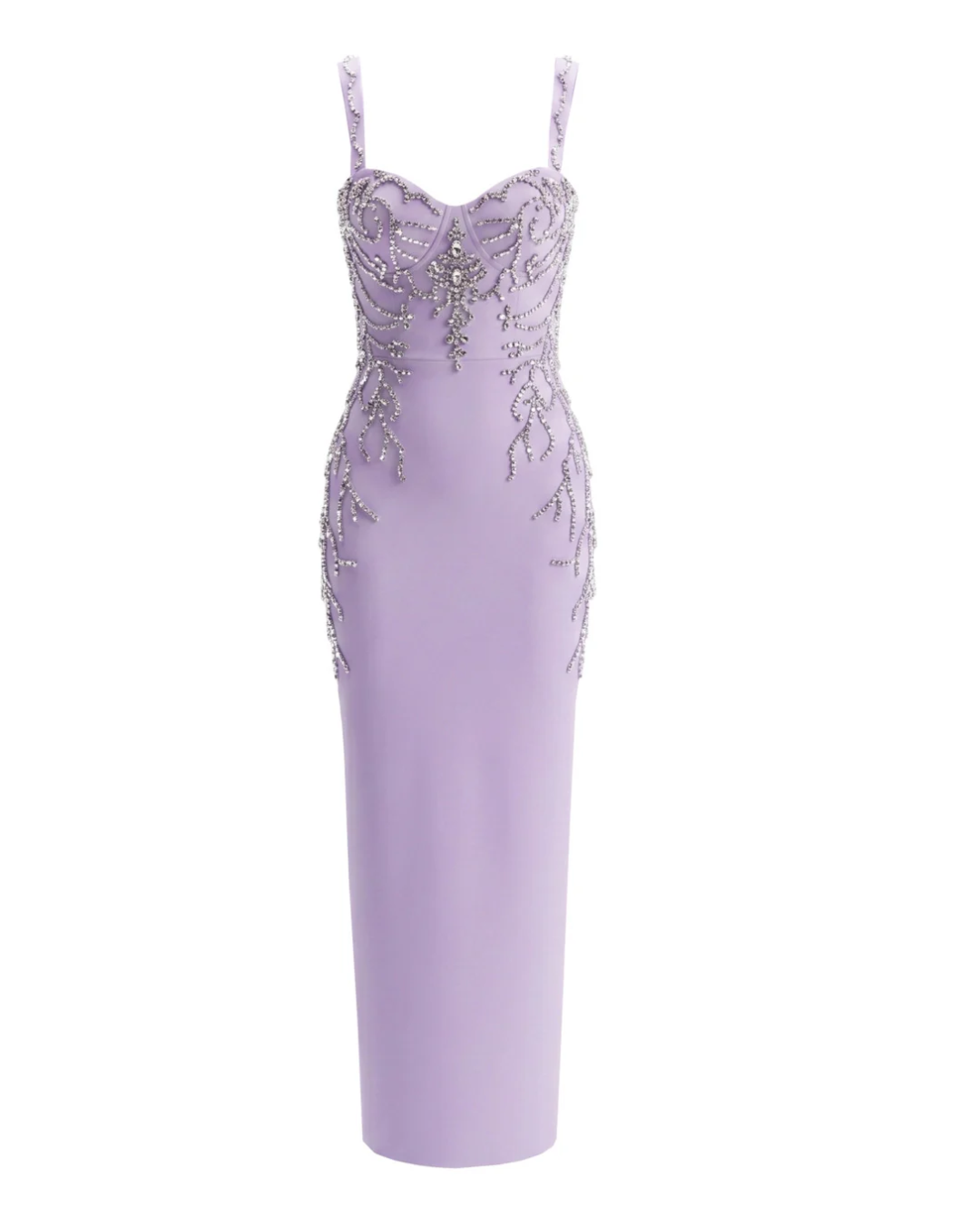 Crystal Embellished Maxi Dress HV3163