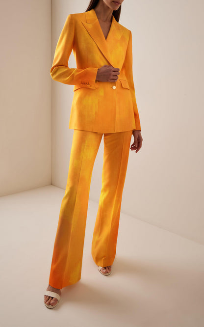 Long Sleeve Suit Orange HV2803