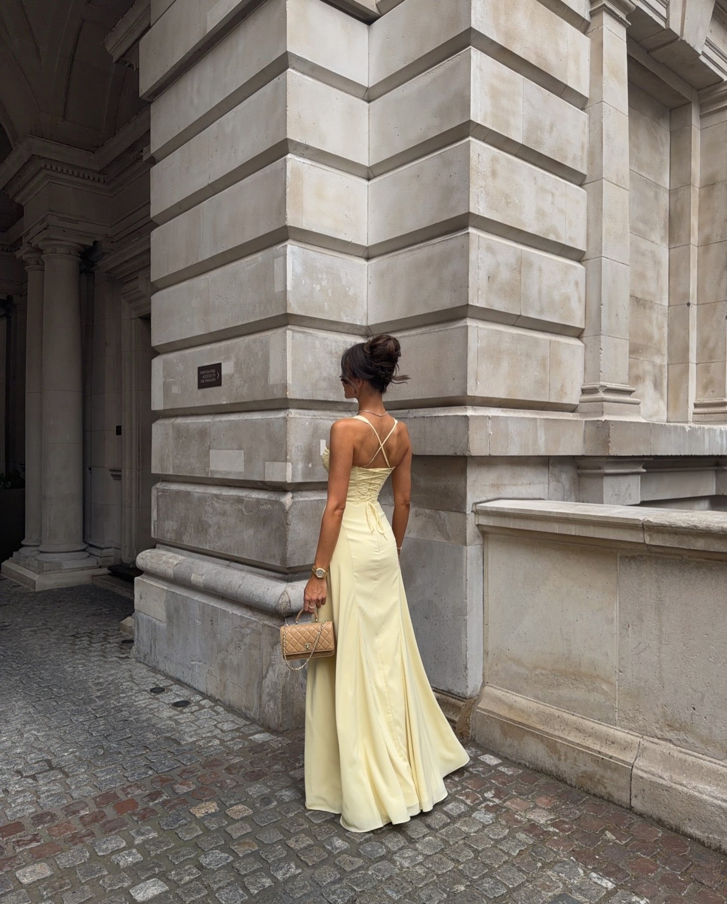 Bustier A Line Corset Maxi Dress HV3188