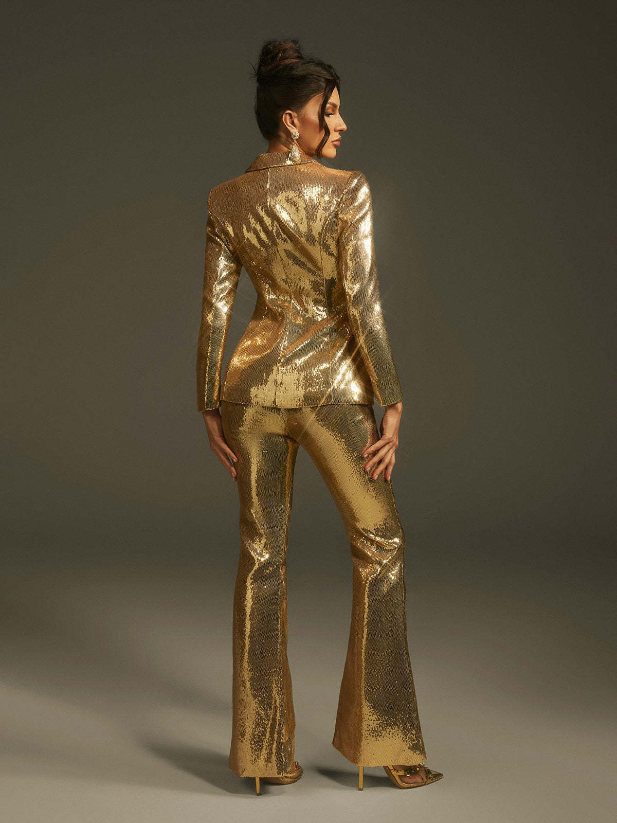 Sequined Suit Gold HV2856