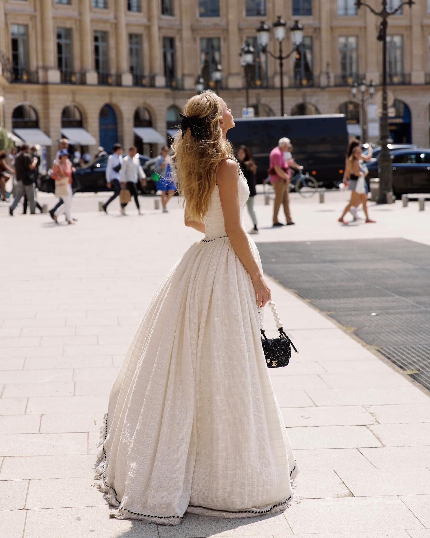 Princess Maxi Dress Ivory HV2073