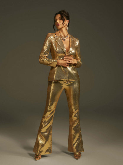 Sequined Suit Gold HV2856