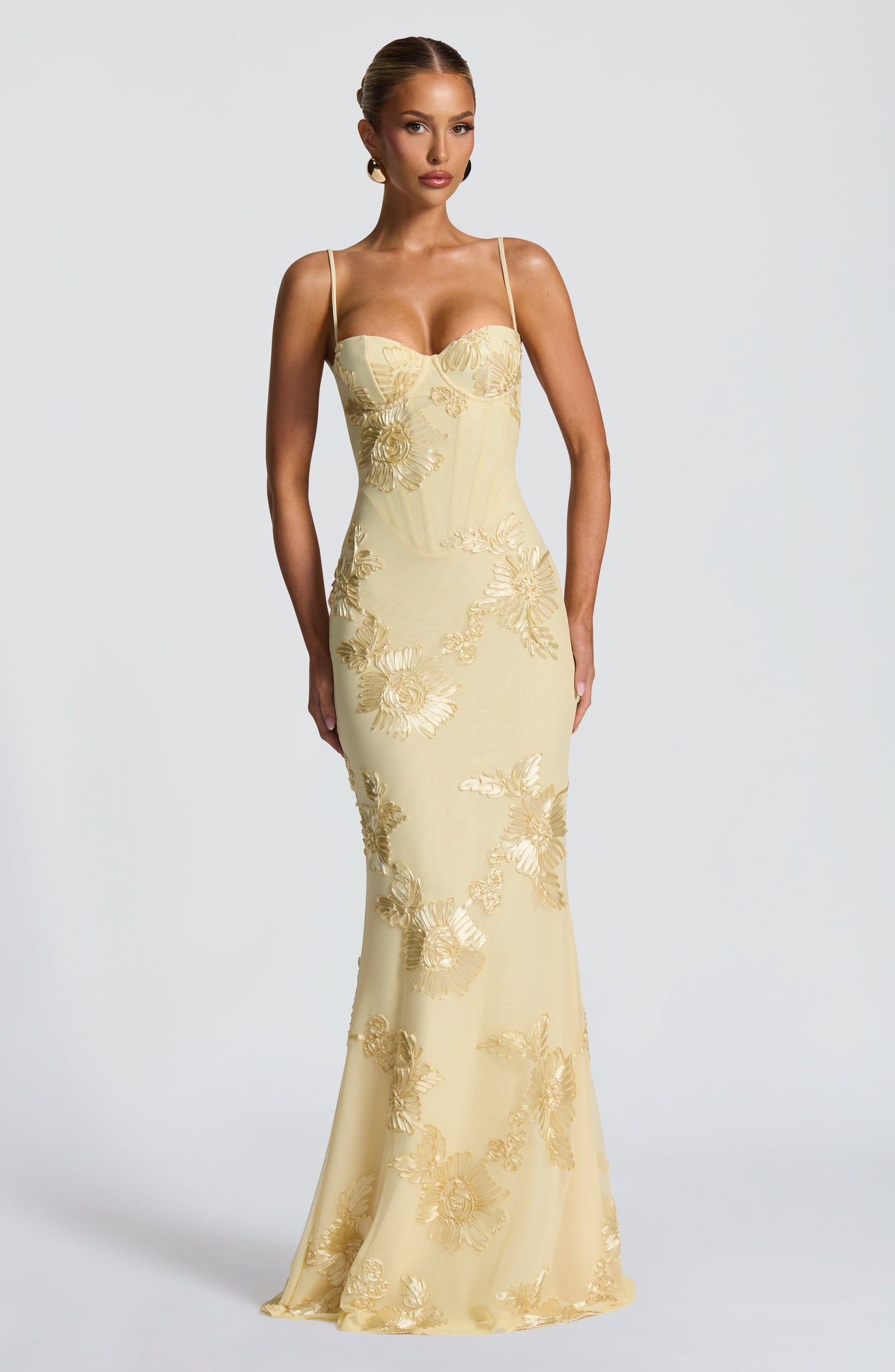 Halter Floral Strappy Backless Maxi Dress Red HV2963