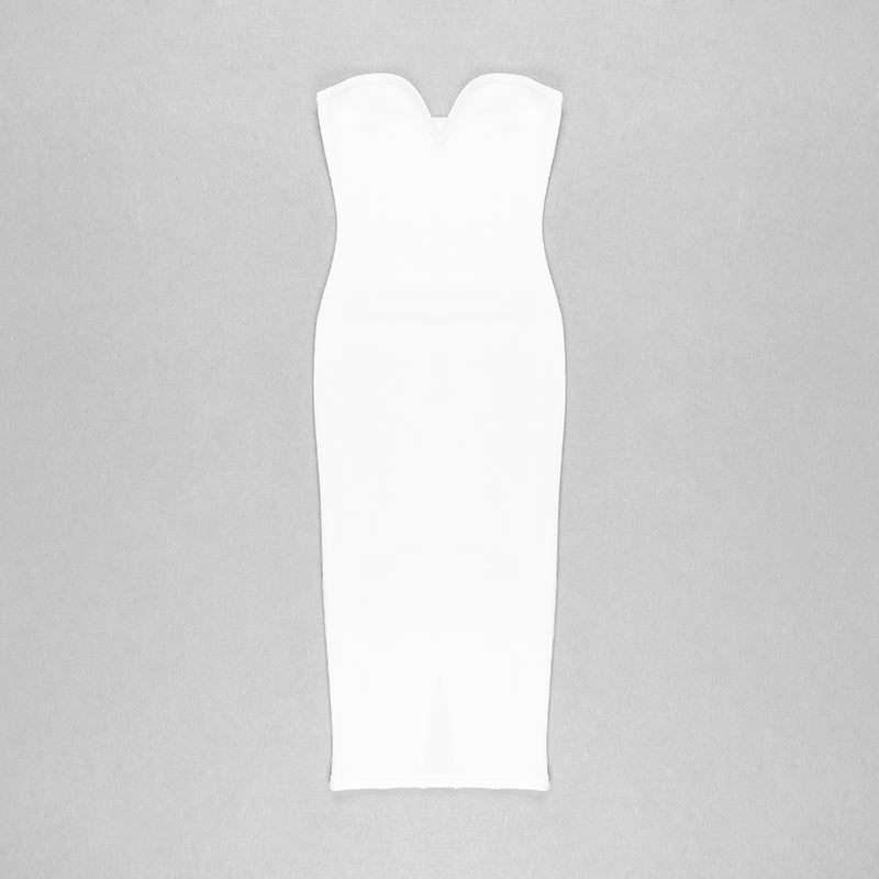 Strapless Cut Out Detail Dress HV8003