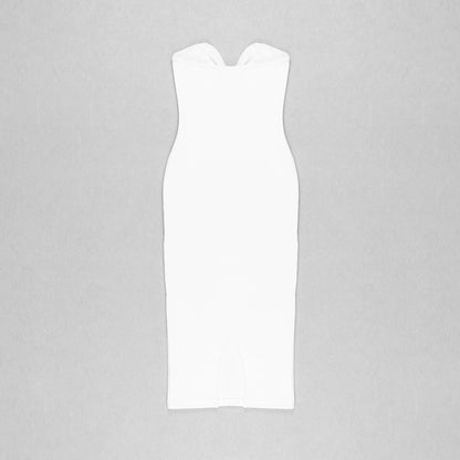 Strapless Cut Out Detail Dress HV8003